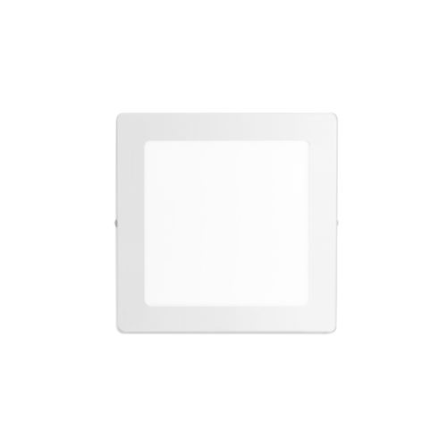 Plafón Led Cuadrado 12W 3000K Blanco Macroled