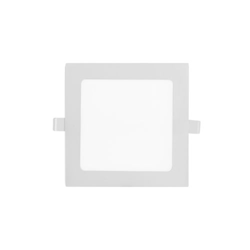 Panel Led Embutir Cuadrado 12W 3000K Blanco Macroled