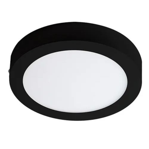 Plafón Led Redondo 18W 6000K Negro Idoler