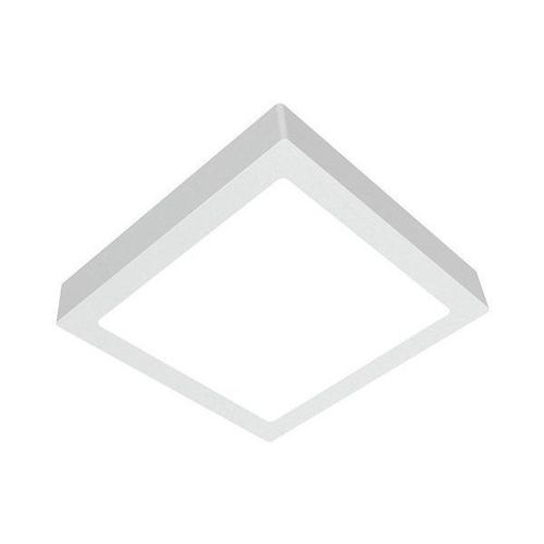 Plafón Led Cuadrado 12W 6000K Blanco Idoler