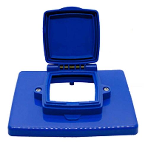 Tapa Estanco Azul 16A P/Caja 5X10 Mig