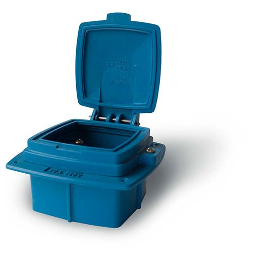 Caja Capsulada Vacia Emb 32A Azul Kalop