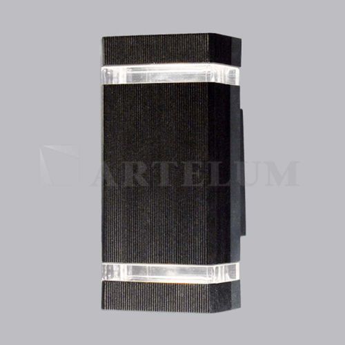 Anka BifocalGu10 2X5/8W Negro Artelum
