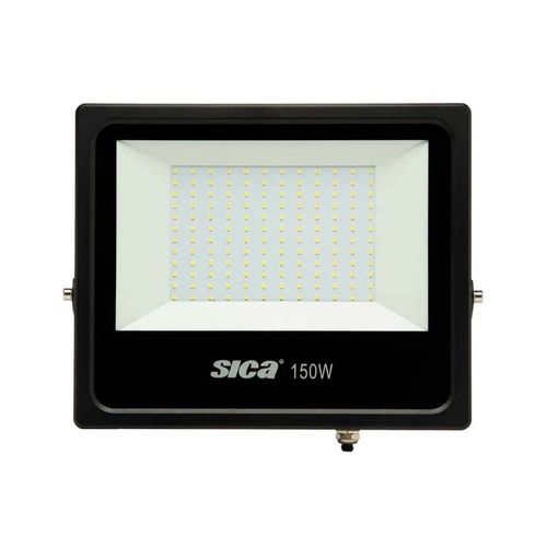 Reflector Led Smd Prof 150W Luz de Día Negro Sica