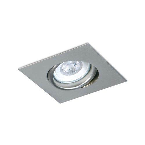 Spot Cuadrado Móvil para Dicroica 10X10cm Blanco San Justo