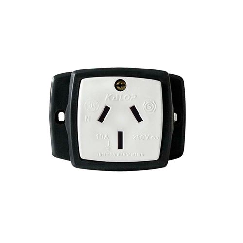 Base Modular 10A Negro Kalop