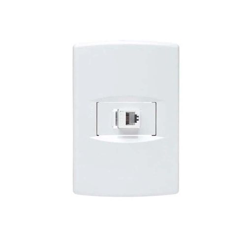 Llave de Luz Armada 1 Toma Telef Línea Life Sica