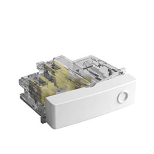 Módulo Interruptor Unipolar Polos 1/2 16A 250V Blanco Pq Teclastar