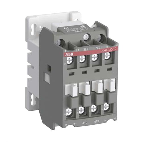 Contactor 3 Polos 9A 4Kw Bobina 220-230Vca 1Na Ax09-30-10-80 ABB