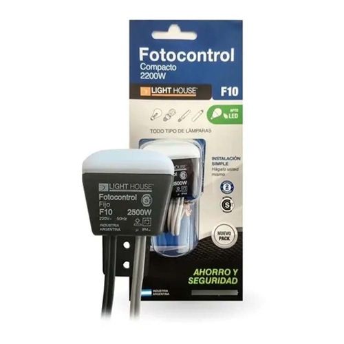 Fotocontrol 2200W 4 Cables Light House