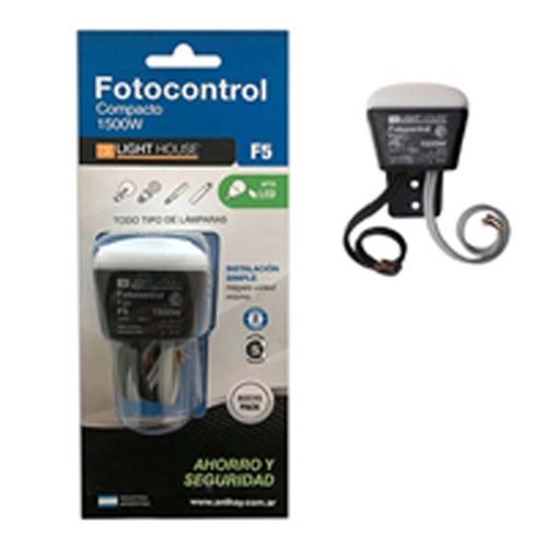 Fotocontrol 1500W 4 Cables Light House