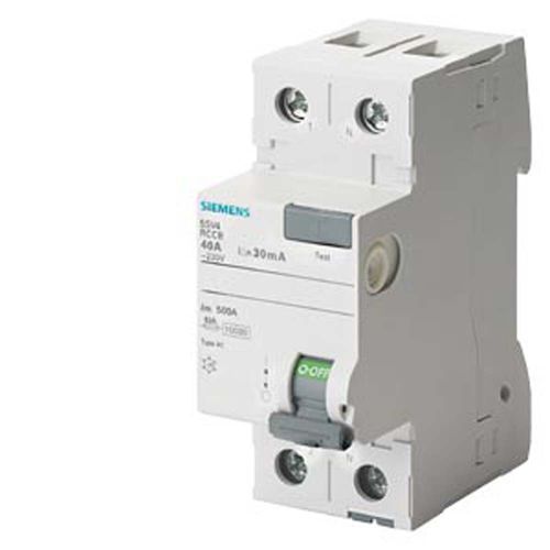 Disyuntor Diferencial 2X25A  Siemens