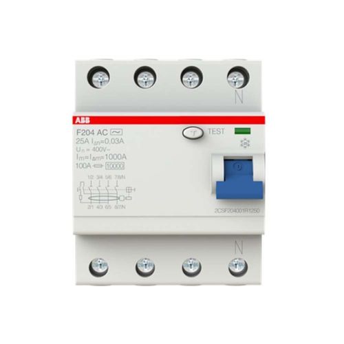 Disyuntor Diferencial 4X25A "Serie Industrial" ABB