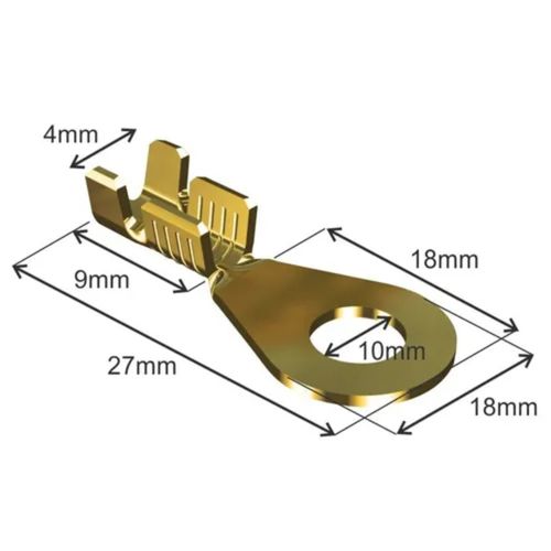 Terminal Laton Ojal 4.2mm N°1200 LCT