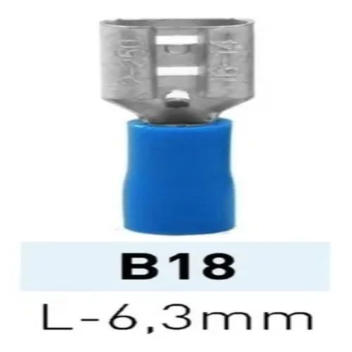 Terminal Preaislante Azul 1-2.5mm Pala He 6.3mm B18 LCT