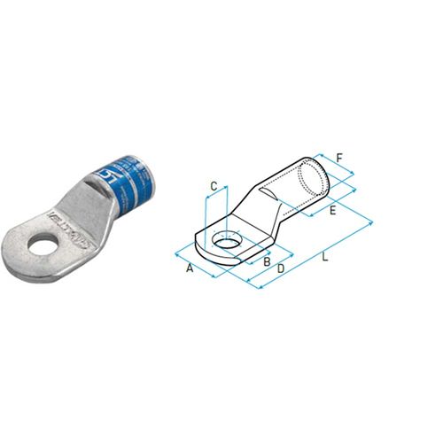 Terminal de Cobre 240mm TERTEC