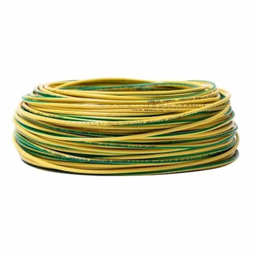 Cable Flexible de Cobre 1X1mm2 x 25 Metros Verde Amarillo Normalizado Erpla | Precio por metro