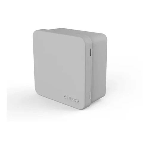 Caja de Pase Embutir Pvc 10X10 con Tapa Genrod
