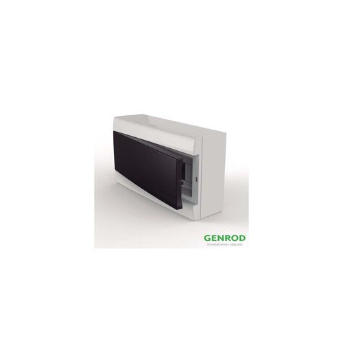 Caja Exterior Sistema Din 8 Polos con Tapa Blanco Genr