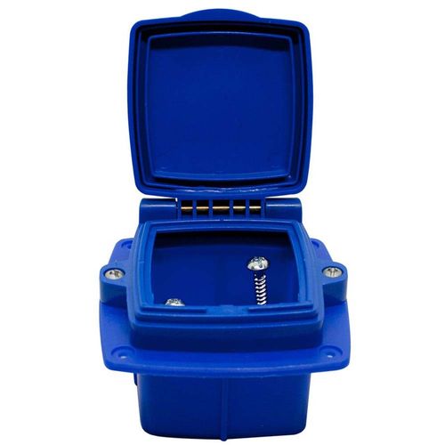 Caja Capsulada Vacia P/Tablero 16A Azul Mig