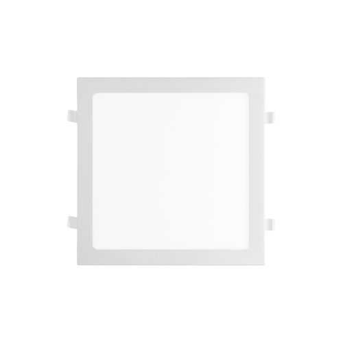 Panel Led Embutir Cuadrado 24W Luz Neutra 4500K Blanco Macroled