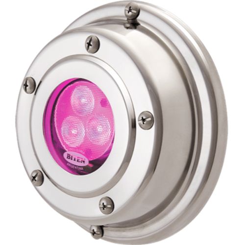 Luminaria Acero Inoxidable de pileta para amurar Laguna 50 Beltram