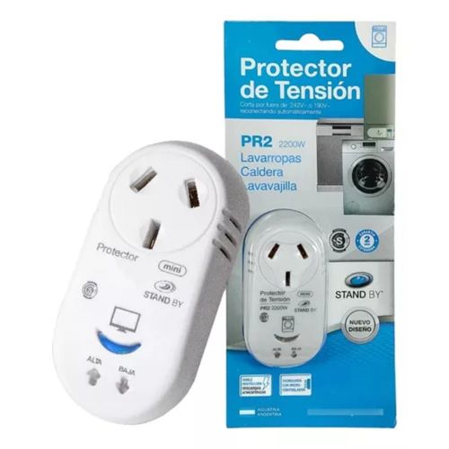 Protector De Tensión para Lavarropa 2200w Pr2 LIGHT HOUSE