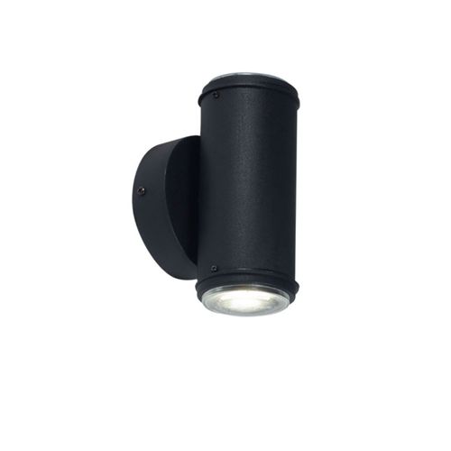 Aplique de pared Bidireccional Led 1 Luz Tubo Negro FAROLUZ