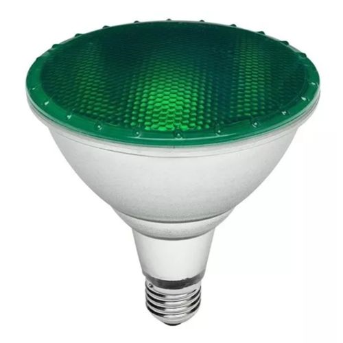 Lámpara Led Par 38 12W E27 230V Caluz Verde Tbcin