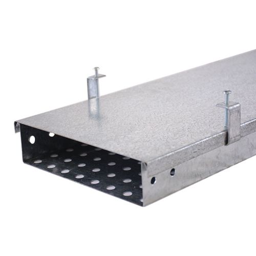 Tapa para Bandeja Escalera 600mm Ala 92 con Sujetadores Es Polos 0.7 Nuban