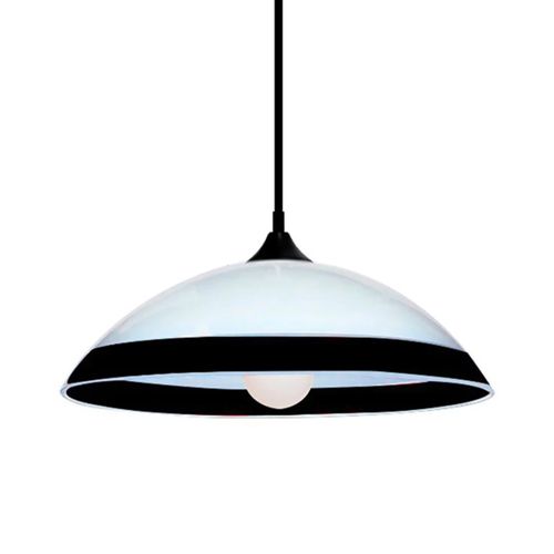 Colgante De Vidrio 300X92MM Negro Tupaq 180°