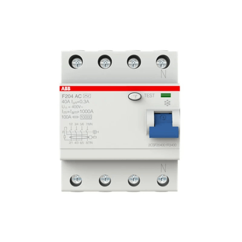 Interruptor Diferencial Serie Residencial ABB FH204-AC-25/0.1