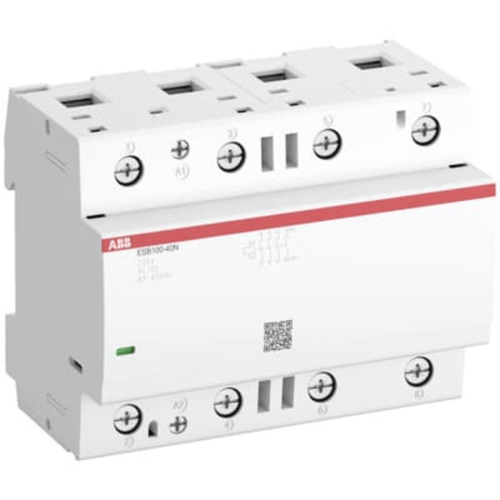 Contactor Modular ESB ABB 100A 4NA 230VCA/VCC 6 MOD ESB100-40N-06