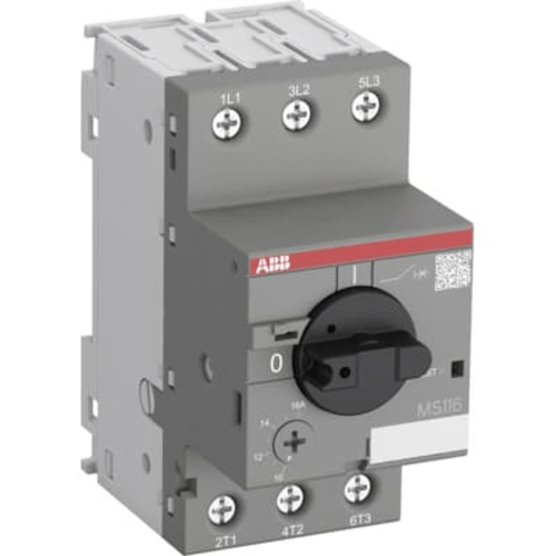 Arrancador de Motor Manual ABB 3P 0.25-0.4A MS116-0.4