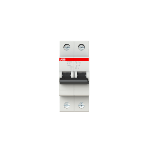 Disyuntor Térmico Miniatura ABB 2X10A 4.5KA "B" SH202 L-B10