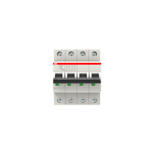 Disyuntor Térmico Miniatura  ABB 4X20A 10KA "D" S204M-D20
